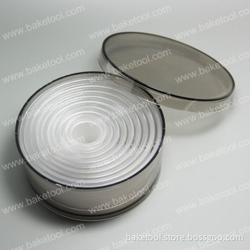 New 9pcs Round shape Cookie Cutter set